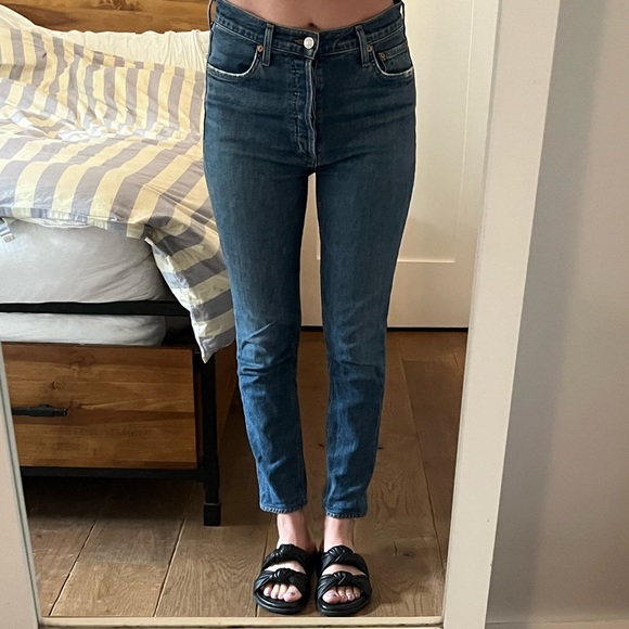 Agolde Nico Jeans in Subdued 27 - Picture 5 of 9